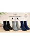3 Pairs Unisex Bamboo Toe Socks Anti-Fungal Sweat-Absorbing Socks - 4