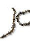 Labradorite Real Natural Stone Women's Necklace and Bracelet Set Green - 3