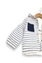 Baby Boy Seasonal Striped Cardigan, 3 Piece 100% Cotton 3-6-9-12-18 Months 3-Piece Top and Bottom Set - 4
