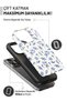 iPhone 14 Pro Max Blue Doodle Double Layer Full Covering Printing Glossy Protect Phone Case - 2