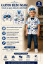 Kids' Scientist Costume 2-Piece Cardboard Vest and Hat Set – Experiment and School Show Costume with String Ties