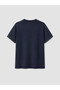 Navy Blue Soft Touch Stone Blouse - 2