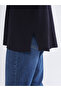 Esvab • Modern & Distinctive Zero Roba Collar Loose Fit Women's Knitwear Sweater - 3