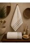 Luxury 70X140 4-Pack Bath Towels 100% Cotton – Jacquard Pattern, Ultra Soft, High Water Absorption - 2