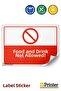 Do Not Wear Rings, Watches, or Bracelets While Working Isg Warning Sign Sticker 50X70 cm