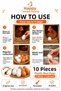 Artificial Chicken Eggs 10-Pack 5 White 5 Brown Plastic Foil Eggs Original Size Boyanab - 5