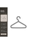 Hanger Matte Gray Decorative Foil Sticker 14X14 cm