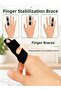 Finger Splint Arthritis Joint Sprain and Pain Relief Device for Index Finger, Middle, and Ring Fingers - 6