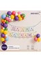 Reading Day Balloon Chain Set 50 Pieces Colorful Balloons Banner Party Decoration