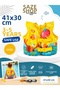 Fish Pattern Printed Inflatable Children's Swimming Vest 41X30 cm |   3-5 Years Old |   Adjustable Buckle Pool and Sea Vest