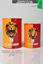 X Dekomus Licensed Medium and Small Size Lion Piggy Bank Set