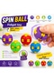 Spin Ball Fidget Toy 1 Piece Rotating Stress Ball Finger Exercise and Attention Enhancing Hand Toy - 2