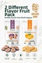 2 Li Gourmet Fruit Set Black Fig Cubes - Havran Mandarin