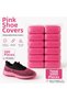 Galoş Pink 500 Pieces X 10 Packs – Total 5000 Pieces |   Disposable Shoe Covers