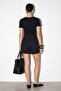 Black Lace V-Neck Lycra Blouse Tdrss26Bz00050 - 3