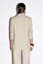 Khaki Waist-Slit Blazer Jacket Tdrss26Ce00017 - 4