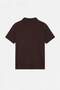 Kahverengi Regular/Normal Kesim Yumuşak Dokulu İnterlok Polo Yaka T-shirt TMNSS26PO00034 - 6