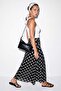 Black Polka Dot Long Tulle Skirt Tdrss26Et00058 - 2