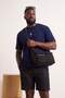 Navy Blue Oversized /Wide Fit Penguin Embroidered Oversized T-Shirt Tmnss24Bf00013