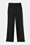 Özel Koleksiyon Siyah Wide Leg/Geniş Paça Dokuma Pantolon TWOSS26PL00057 - 5