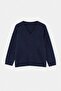 Wardrobe Essentials Lacivert Basic Geniş Kalıp Yumuşak Dokulu Triko Kazak | TWOAW26KZ00091 - 6