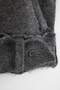 Anthracite Soft Textured Thick Belt Detailed Regular Vest Twoaw27Ye00004 - 7