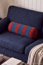 Striped Corduroy 50 cm Shaped Filled Throw Pillow Tphaw27Kkk00003 - 2