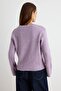 Lila Spanish Sleeve Soft Textured Knitwear Sweater Twoaw27Kz00090 - 4