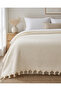 100% Natural Cotton Double Pique 200X240 Cm, Soft Textured, Lightweight, Bedspread, Sofa Throw