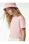 Crew Neck Short Sleeve Cotton Embroidered T-Shirt - 3