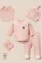 - 100% Cotton 5-Piece Hospital Discharge Set | |   Newborn Set of 5 |   Waffle Fabric |   Blanket You - 2