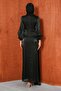 Black Vibrant Evening Dress - 5