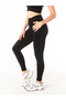 Women's High Waist Tights Seamless Black Sports Tights 7/8 Fitness Pilates Yoga Gym Tights - 2