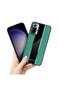 Xiaomi Redmi Note 10S Compatible Case Premium Leather Case Green - 3