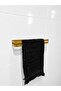 Edil 3-Piece Bathroom Set, Towel Rack, Toilet Paper Holder, Adhesive, No Assembly Required - 4