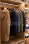 Business Class 3 Pieces 44 cm Gold Italian Hook Solid Wood Suit Hanger Coat Jacket Hanger - 8