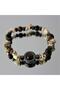 Real Natural Stone Bracelet Howlite - Tiger Eye Power Bracelet, Bravery, Success, Energy, Money, Abundance - 6