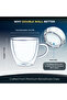 Double Wall Glass Espresso Cups Set of 2, 80ml Clear Glass Cups for Espresso & Arabic Coffee Drinks, DH908 - 3