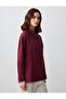 Burgundy 100% Linen Plain Cut Long Sleeve Woven Shirt - 4