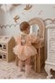 Tulip Back Detailed Baby Girl Special Day Romper Dress - 4