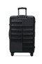 PP 3-piece luggage set High-quality Travel bag ( S,M,L) spinner wheels - 3