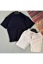 Men's Ottoman Fabric Crew Neck Summer T-Shirt Shorts 2-Piece Top and Bottom Set - 2