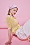 100% Cotton Yellow Polo Collar Knitwear Vest H6178Ax26Sm - 4
