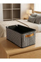 1Pc Steel Closet Organizer 45X25X20 Shelf Organizer Storage Foldable Clothing Organizer - 3