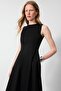 Flounce Dress with Piping Details - 2