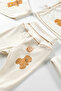 Fluffy Bear 4 Piece Unisex Baby Long Sleeve Cotton Bodysuit Set Newborn And Children Gift Set - 8
