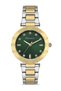 Ferruccy New Season Green Dial Double Color Gold&Silver Original Steel Women's Wristwatch - 5