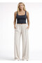 Stone Color Modal Blend Pants