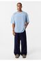 Washable collar detailed oversize t-shirt - 4