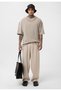 Washable Oversized T-Shirt with Chain Detail - 4